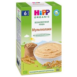HIPP Каша Зерновая Мультизлаковая без Молока {с 6 мес} 200г.