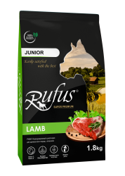 Rufus сухой корм для щенков Руфус Юниор Ягненок 1,8 кг