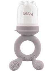 Lubby Изделие для прикорма и прорезыватель 2в1 с силиконовой сеткой и корпусом 6+