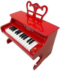 Развивающий музыкальный центр Everflo Пианино Keys HS0373023 красный красный