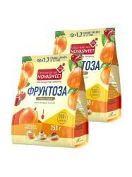 NOVASWEET Фруктоза ( дой пак) 250гр-2шт