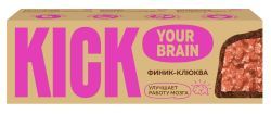 KICK YOUR BRAIN Батончик Финиковый с Клюквой в Шоколаде 45гр