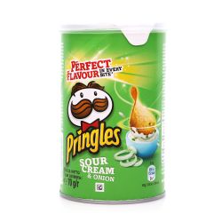 PRINGLES Чипсы Сметана Лук 70г