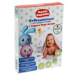 Малышарики Отбеливатель для стирки детского белья 500г Малышарики Отбеливатель для стирки детского белья 500г