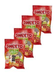 SWEETO Маршмеллоу Клубника 30г - 4 шт.