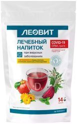 ЛЕОВИТ Напиток при Вирусных Заболеваниях с Витамином D. ( дой пак) 250гр