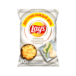 LAY's Моцарелла с Песто 70г