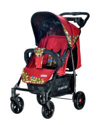 Коляска прогулочная Everflo E-230 Luxe Safari red красный