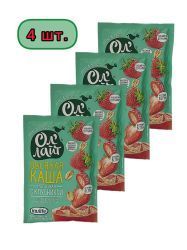 Ол'Лайт Каша Овсяная с Клубникой с Молоком 40 гр-4шт