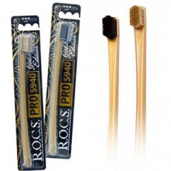 R.O.C.S. Зубная щётка Pro Gold Edition мягкая