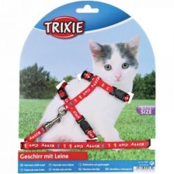 TRIXIE Шлейка для котят нейлоновая с рисунком