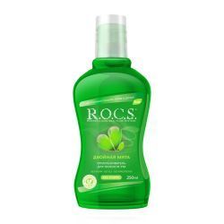 R.O.C.S. Ополаскиватель Двойная Мята (без фтора) (12) 250мл