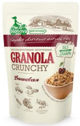 BIONOVA Мюсли Гранола Crunchy Вишнёвые 400гр