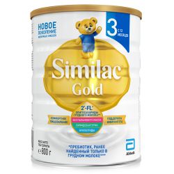 SIMILAC GOLD 3 { 800г.} Молочный Напиток с Олигосахаридами Грудного Молока {с 12 мес} 800г SIMILAC GOLD 3 { 800г.} Молочный Напиток с Олигосахаридами Грудного Молока {с 12 мес} 800г