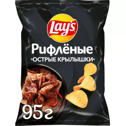 LAY's Острые Крылышки (Дисплей) 95г