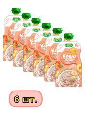 МАЛЕНЬКОЕ СЧАСТЬЕ Молочная Кашка Гречнево-Рисовая с Фруктами {с 8 мес} (Гуалапак) 111г-6шт