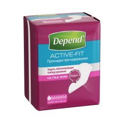 Depend Прокладки при недержании Ультра Мини 12шт