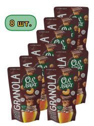 Ол'Лайт Мюсли Запечённые с Шоколадом и Орехами 60 гр-8шт