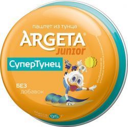 АРГЕТА Паштет из Тунца Джуниор 95г
