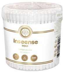 Inseense Палочки ватные детские (цилиндр) 200шт
