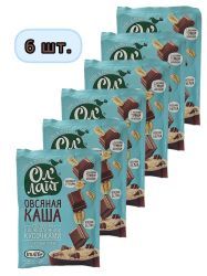 Ол'Лайт Каша Овсяная с Шоколадными Кусочками с Молоком 40 гр-6шт