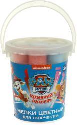 Мелки цветные асфальтовые для творчества Щенячий Патруль 12шт (6цв)