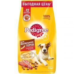 Pedigree д.вз.соб МАЛ.пор Говядина 1 1 13кг