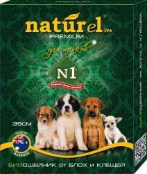 N1 NATUREL BIO ошейник от блох для щенков, 35 см 35 см