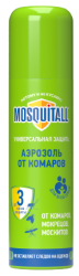 MOSQUITALL Аэрозоль Защита от Комаров, Мокрецов, Москитов Т150мл
