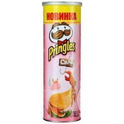 PRINGLES Чипсы Краб {19} 165г PRINGLES Чипсы Краб {19} 165г