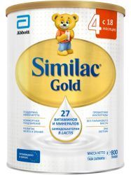 SIMILAC GOLD 4 { 800г.} Молочный Напиток {с 18 мес} 800г SIMILAC GOLD 4 { 800г.} Молочный Напиток {с 18 мес} 800г