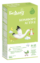 БЕЛЛАКТ Комфорт ACTIVE Профилактическая Смесь {с рождения} 350г БЕЛЛАКТ Комфорт ACTIVE Профилактическая Смесь {с рождения} 350г