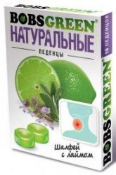 BOBSGREEN Леденцы Шалфей с Лаймом 32г