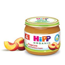 HIPP Пюре Персик - Моё первое пюре {с 5 мес} 80г.