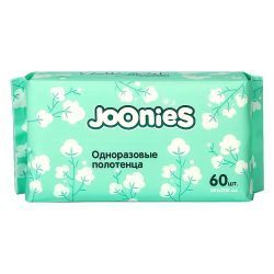 Joonies Полотенца одноразовые из нетканого материала 60шт