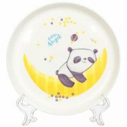 Lalababy Play with Me Детская тарелка Панда 450мл