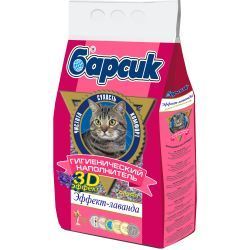 Наполнитель Барсик Эффект-лаванда 3D эффект 4,54 л