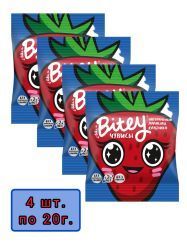 BITEY Мармелад Клубника Фруктово-Ягодный {с 2-х лет} Чувисы 20гр.-4шт