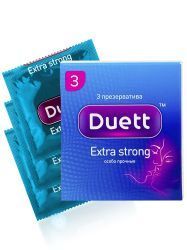 Duett Презервативы EXTRA STRONG N3 (сверхпрочный)