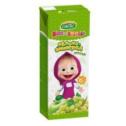 МАША и МЕДВЕДЬ Нектар Яблоко {с 4 мес} 0,2л