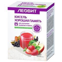 Кисель Хорошая Память ЛЕОВИТ {5 шт. по 20г} 100гр