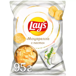 LAY's Моцарелла с Песто (Дисплей) 95г