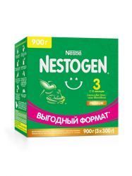 NESTOGEN -3 {3 300г} Детское Молочко {с 12 мес} с Пребиотиками и Лактобактериями 900г.