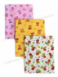 УЛЫБАСИКИ Пеленка Фланель 90 120 см. 90 120