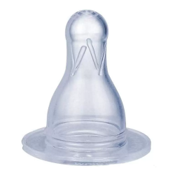 Сказка Соска силиконовая к рожку антиколиковая L 6-12мес