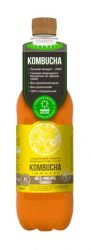 KOMBUCHA IMMUNO+ Напиток на Чайном Грибе Имбирь-Мед-Лимон 0,555л
