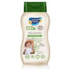 Солнце и Луна Eco Детская пена для ванны 200мл 0+