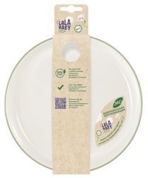 Lalababy for Green Republic Набор детских двухсекционных тарелок (лён и полынь) 2х240мл