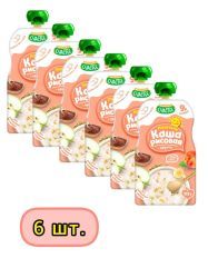 МАЛЕНЬКОЕ СЧАСТЬЕ Молочная Кашка Рисовая с Фруктами {с 9 мес} (Гуалапак) 111г-6шт