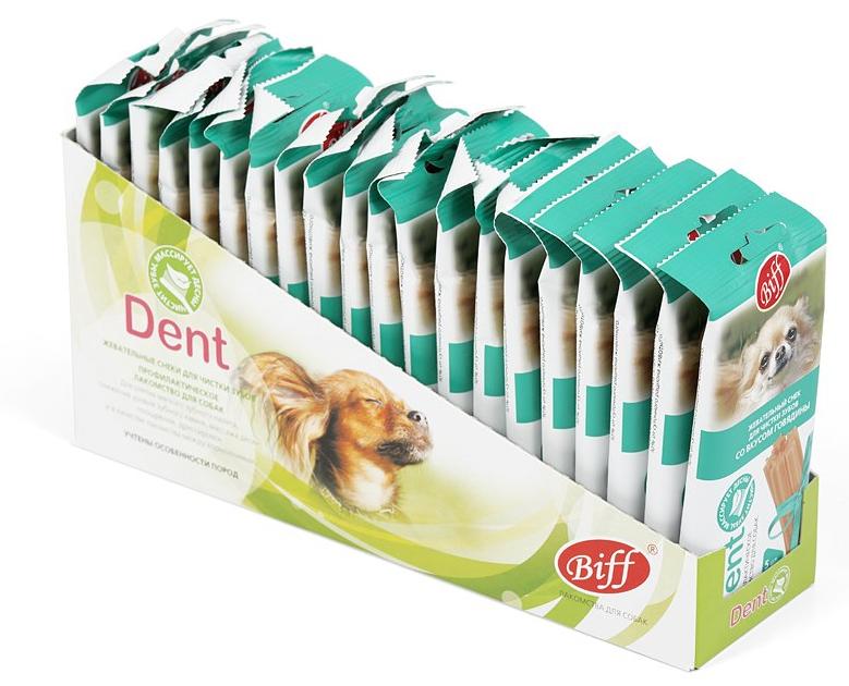 Снек biff dent жевательный